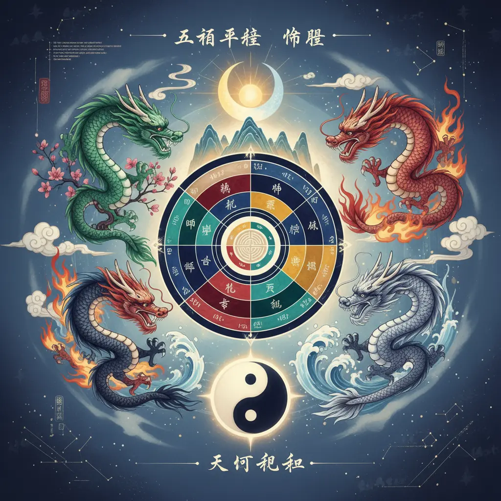 五行平衡 - 命盤