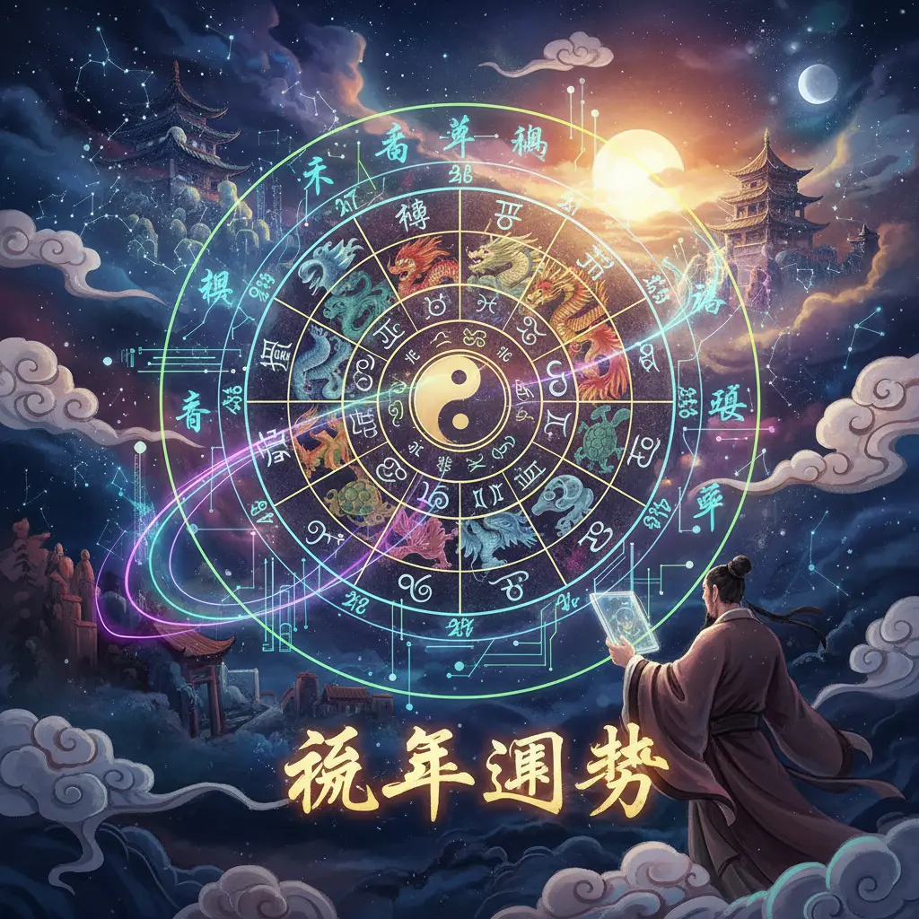 流年運勢 - 星盤