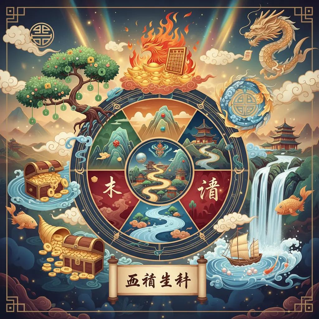 財運分析 - 五行