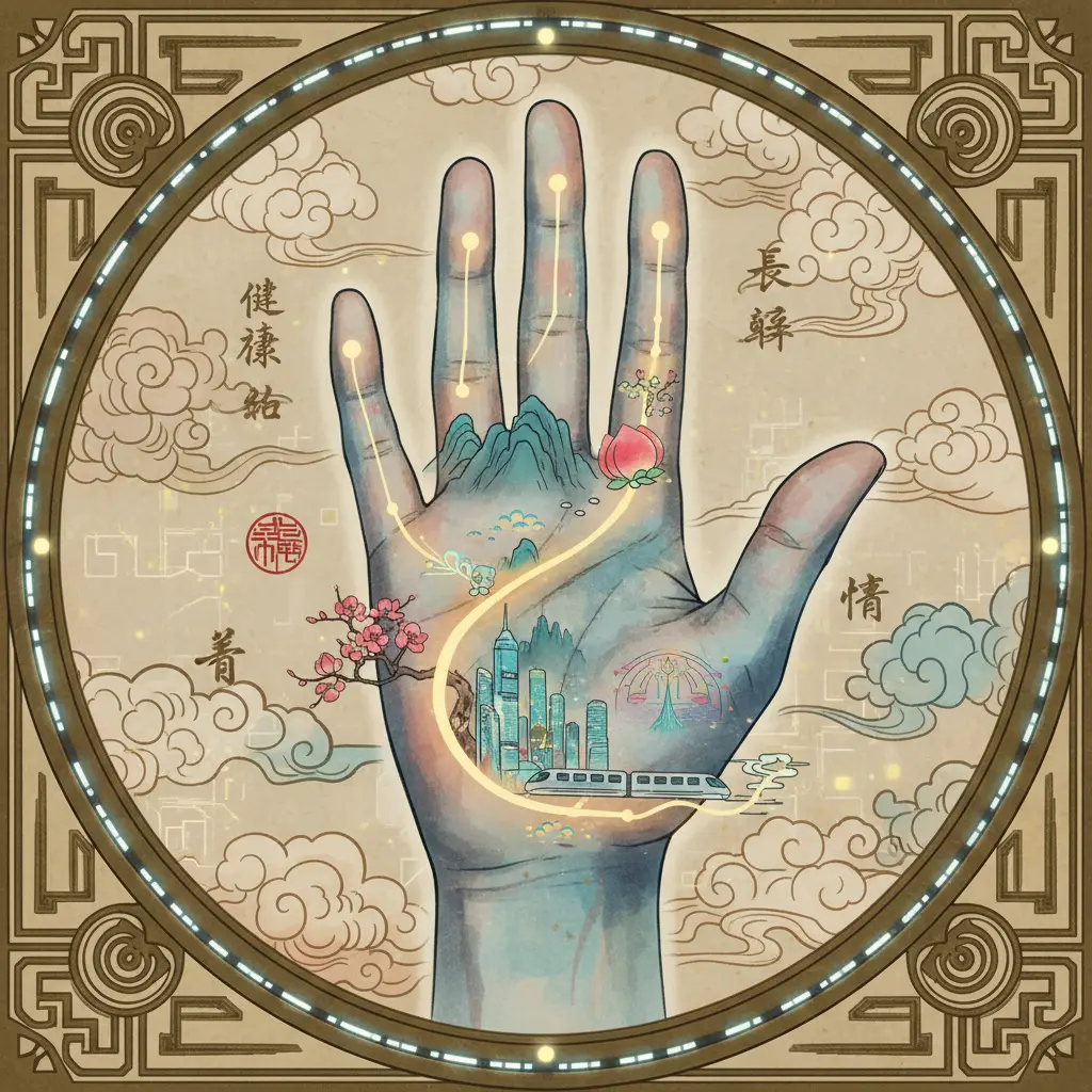 手相學 - 生命線