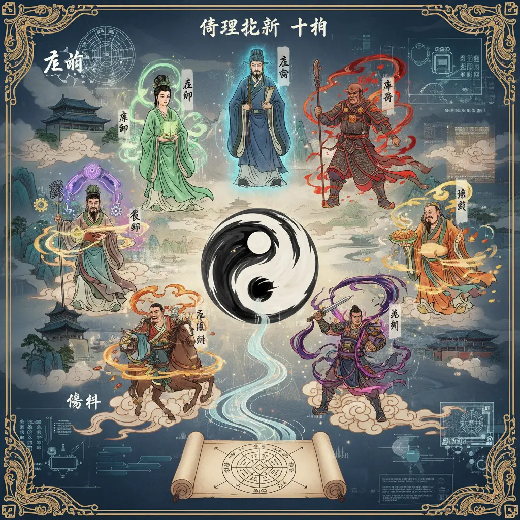 命理批算 - 十神