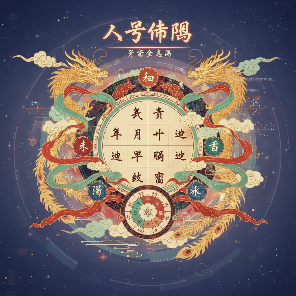 八字 - 八字命盤