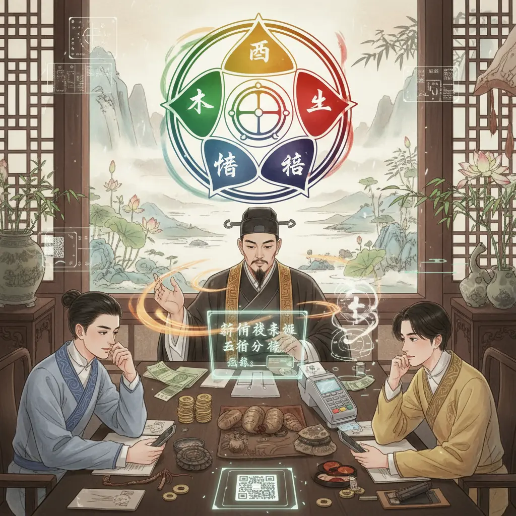 算命收費 - 五行