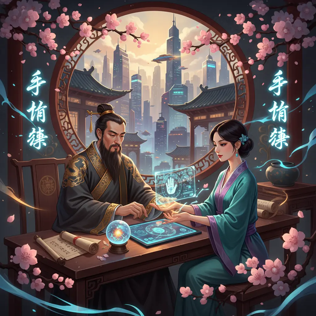 算命師傅 - 手相學