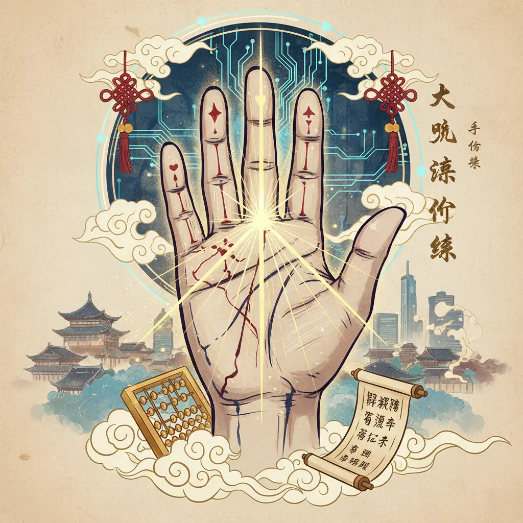 手相學 - 太陽線