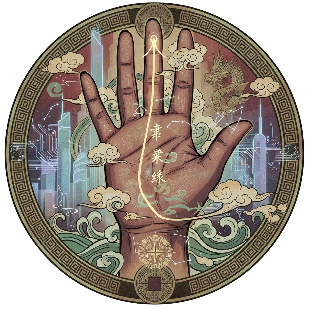 手相學 - 事業線