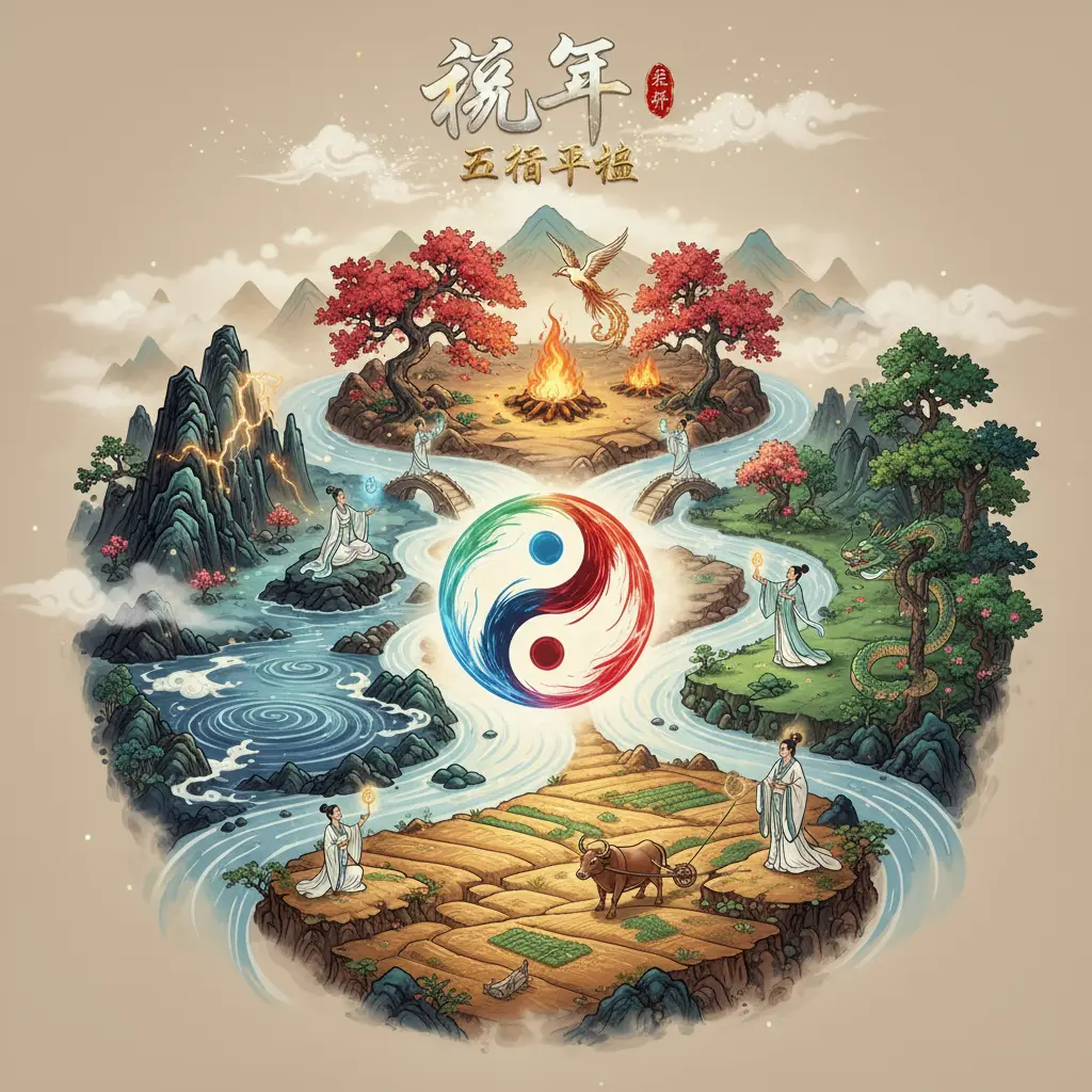 五行平衡 - 流年